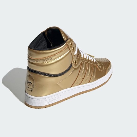 adidas Top Ten Hi Star Wars C-3PO Sneakers FY2458 - Picture 5 of 7
